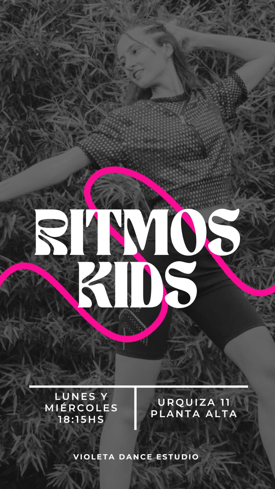 Flyer Clase Ritmos kids